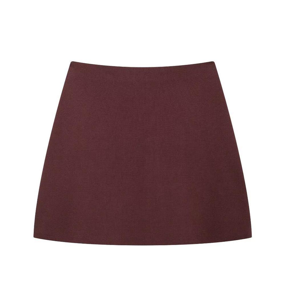 Summer 2024 Women's European & American Style Loose Sleeve Knitted Cardigan & Mini Skirt Set.