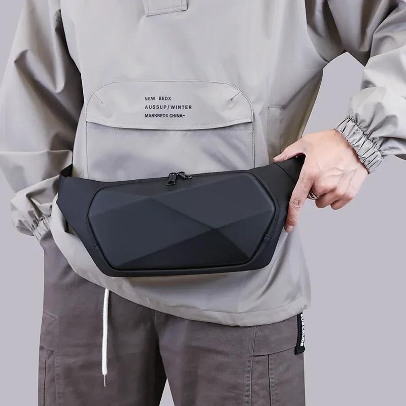 Mini Shoulder Waterproof Wear-resistant Bag  Minimalist Waist Bag for Men  High Quality  Travel and Shopping  High Quality  New