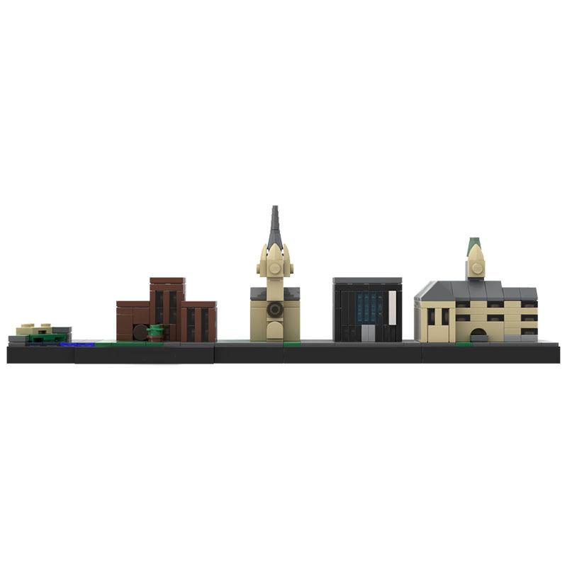 Building Block City Recklinghausen Skyline Children's Building Block Puzzle Toy