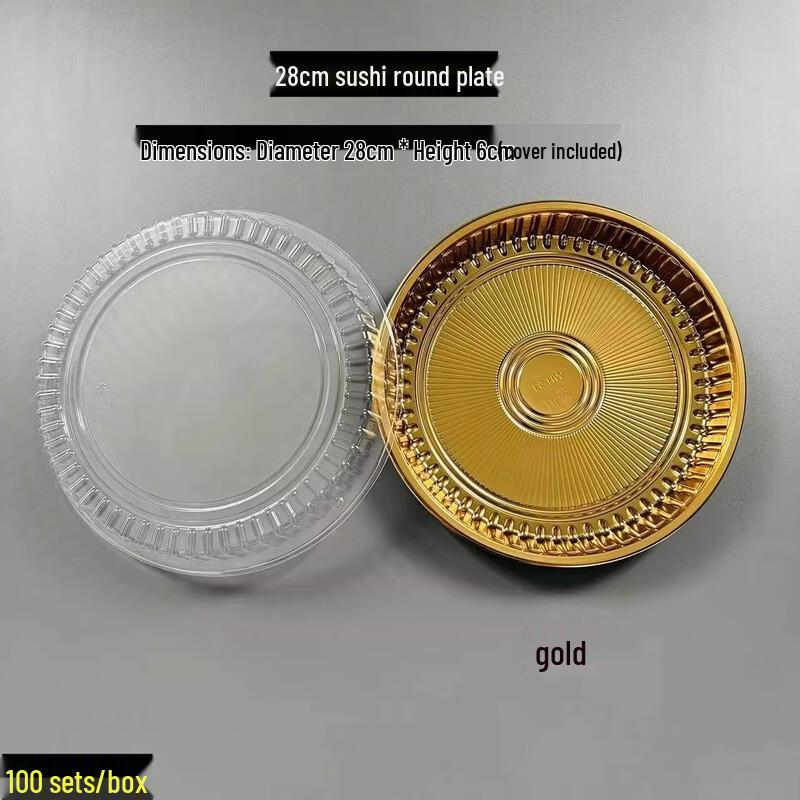 Disposable Japanese Style Round Sushi Box