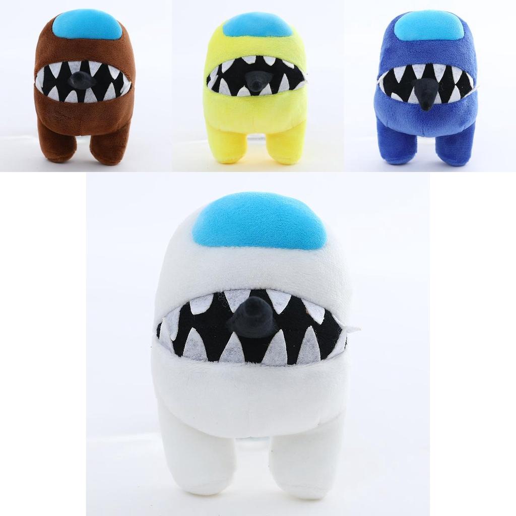 New Among Us Plush Toy Cartoon Wolf Plushie Soft Stuffed Animal Doll In-stock