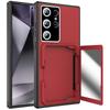 Suitable for Samsung S24 Ultra Mobile Phone Case New Anti Fall S24 Protective Case Card Case Mirror S24plus Case