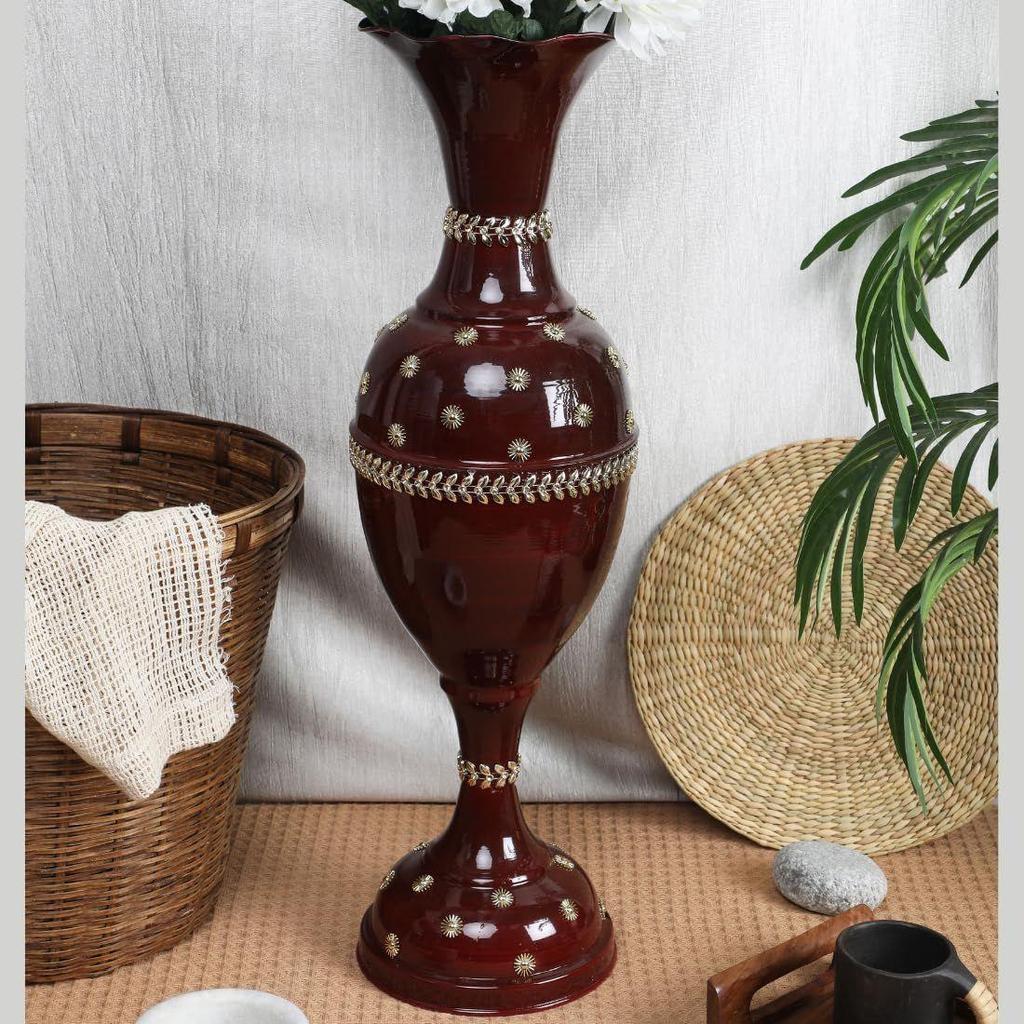 Flower Vase Big Size for Living Room Corner - 24 Inches Long - Star - Pack of 1