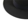 Autumn and winter woolen hat Shanghai beach retro black woolen hat gentleman's hat top hat British jazz hat