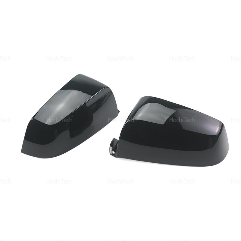 For BMW 5 6 7 Series F01 F02 F03 F04 F06 F07 F10 F11 Pre-Lci Carbon Fiber Car Side Door Rearview Side Balck Mirror Cover Caps