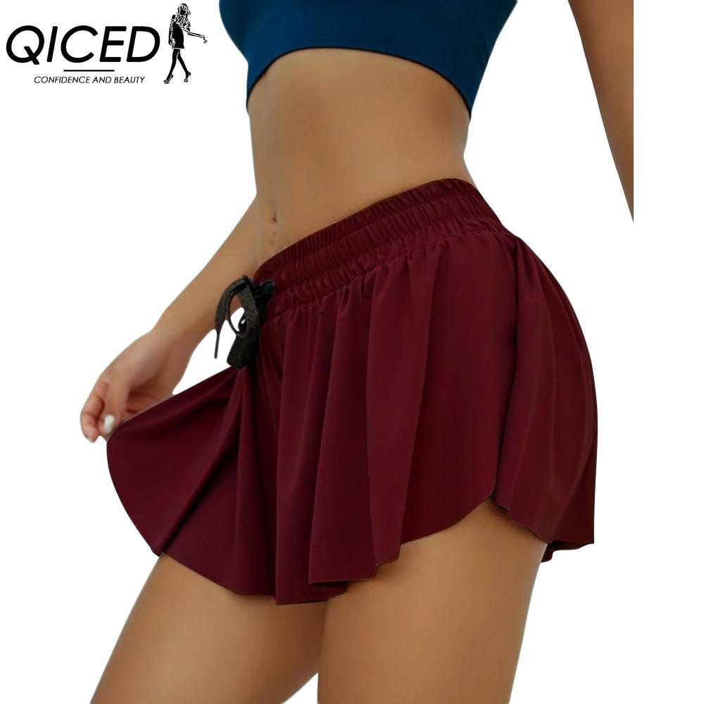 QICED Saia Feminina da Moda Casual Verão Primavera