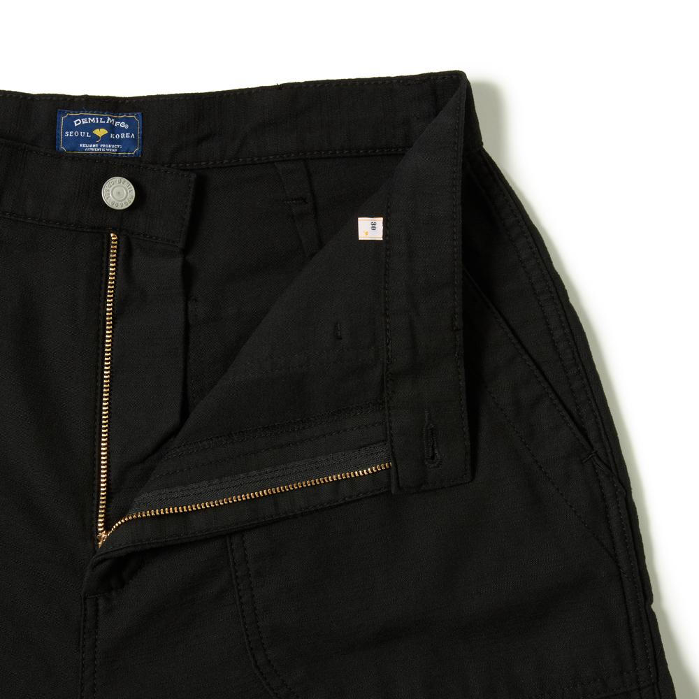 DEMIL Lot.035 Fatigue Daily Trousers Black