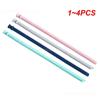 1~4PCS Straight Bent Drinking Straw Food Grade Silicone Water Cup Straw Kitchen Accessories Mug Straws Reusable Colorful