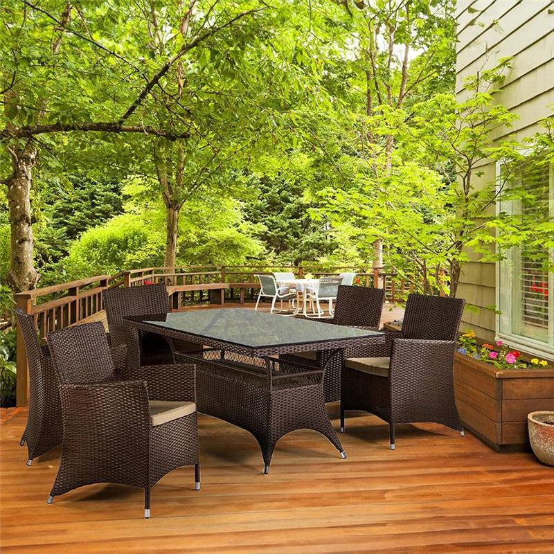 Wicker Repair Kit 459 Feet Rattan Patio Chair Sofa Furniture Repair Supplies,Gradiant Coffee Brown Extended Weave