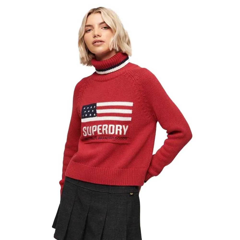 

Superdry Свитер с высоким воротом Americana Knit XL