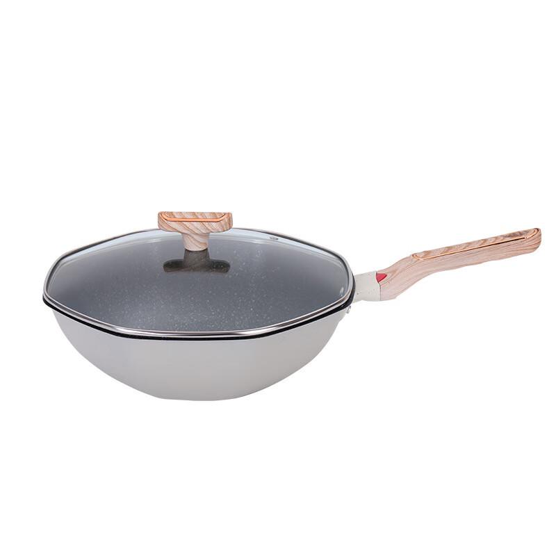 Yibopero Crystal Non-stick Octagonal Frying Pan