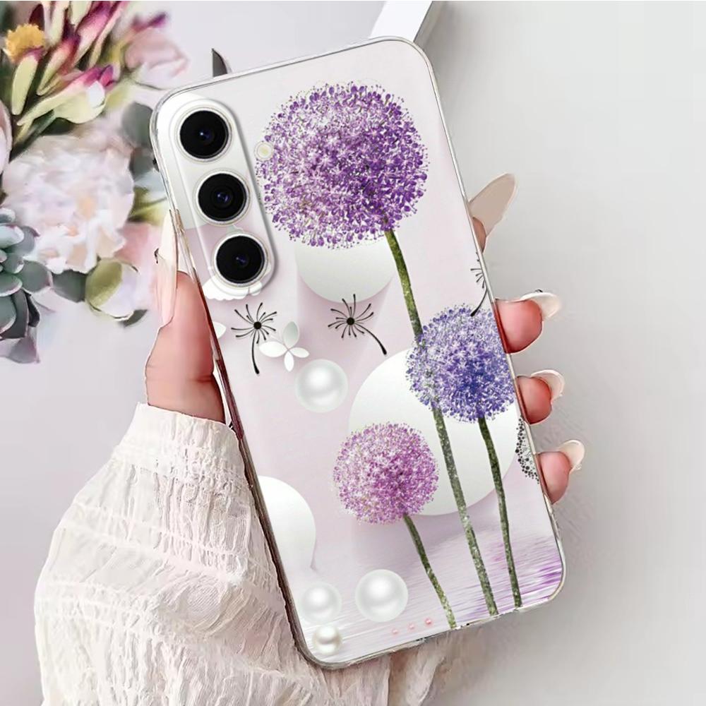 Hülle Für Samsung Galaxy S24 FE Hülle Lustige Tiere Weiches Glattes Flüssiges Silikon Hochwertige Abdeckung Für Galaxy S24 FE SM-S721B 6,7"