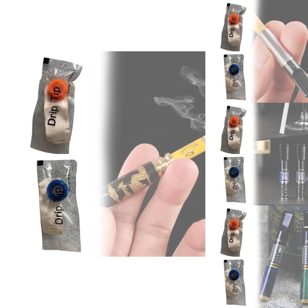 Silicone Smoke Mouthpiece Cover With Multi Color Seals For Water Resistance And Leak Prevention