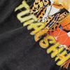 230G fabric cotton T European size cross-border American Tupac heavy retro hip-hop printed short-sleeved T-shirt