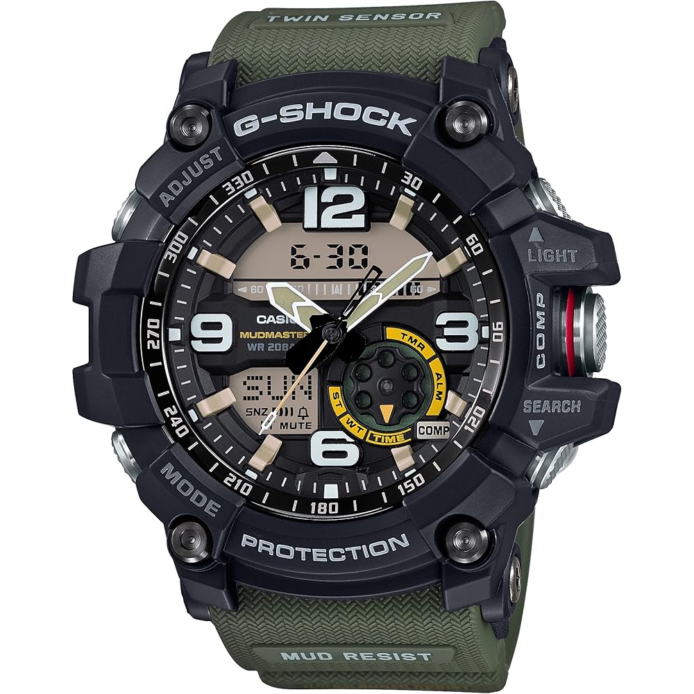 [Casio] Часы G-Shock [Оригинальный отечественный продукт] MUDMASTER GG-1000-1A3JF Мужские зеленые