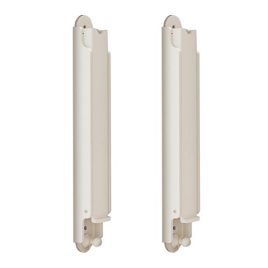 1/2Pcs Wall Mount Clothes Drying Rack Retractable Foldable Small Spaces Laundry Room Bedroom Bathroom Clothes Hanger Rack