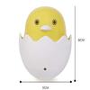 Duck Shaped Night Light Lamp Plastic, Assorted, Pack of 1Led