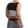 Men's Silver-Coated PU Sauna Suit: Body Shaper Sweat-Inducing Tight-Fit Short-Sleeve Vest for Abdomen Control.