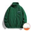 Giacca da Uomo Autunno e Inverno, Maglione in Pile Ispessito con Collo Alto, Piumino in Pile, Giacca Calda