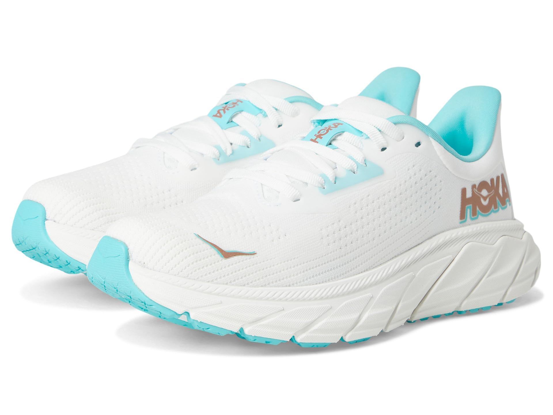 

Hoka Arahi 7 Широкая колодка Бег по пересеченной местности Размер Женский и Обувь, 23.0, Белый/Золотой