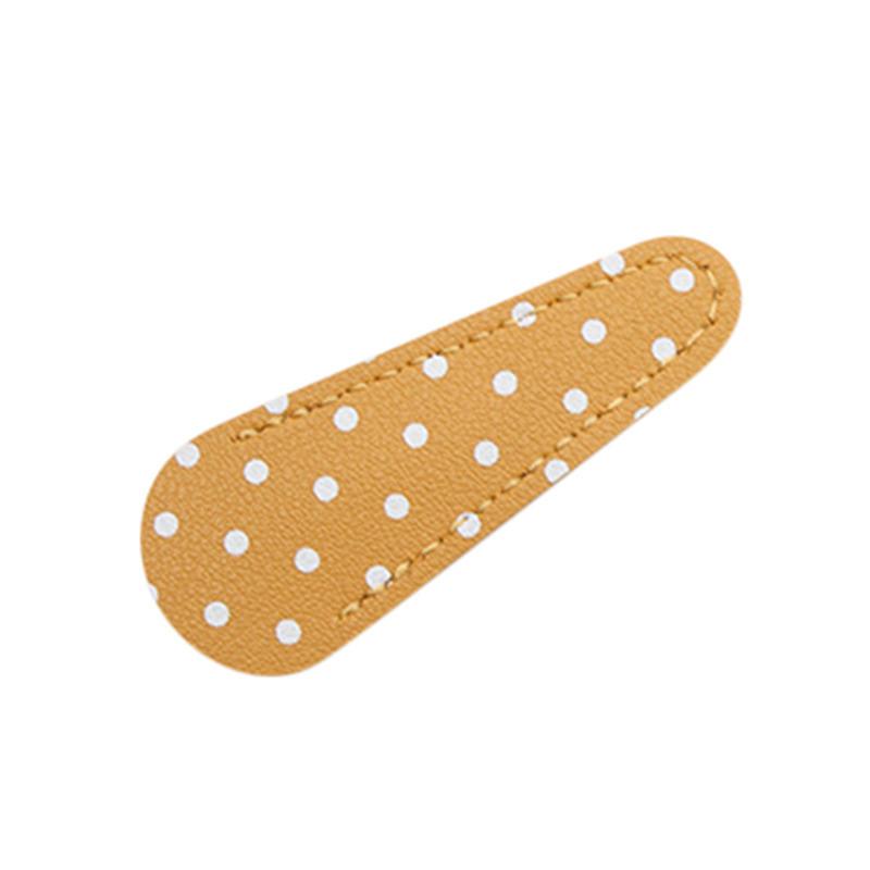 Защитные чехлы для вышивальных ножниц, чехол для ножниц из ПУ кожи, швейный инструмент, рукав для ножниц для рукоделия, бытовая цветная защитная сумка жёлтый