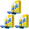 Multi-Purpose Car Foam Cleaner Lemon Scent Strong Decontamination Interior Leather Seat Spray Rinse-free Eliminate Odors Cleaner