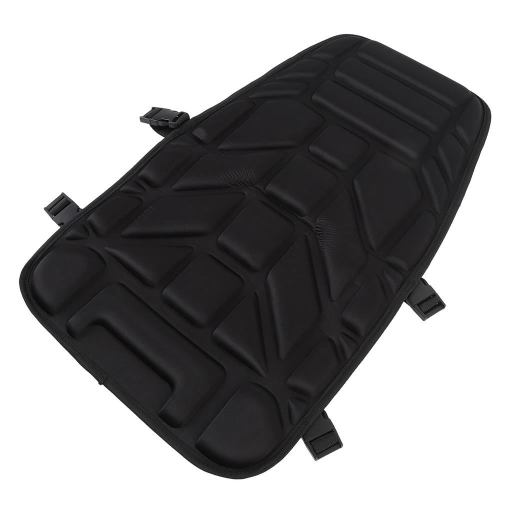 ATV Seat Cover Padded Breathable Shock Absorbing Antislip Motorcycle Seat Pad Protector for Most Snowmobile Black