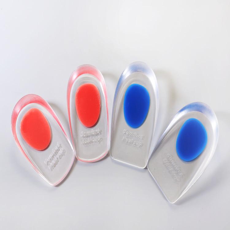Silicone Heel Pad Insole for Shock Absorption and Pain Relief