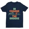 Funny BASS Guitar T Shirt IN CHARGE OF THE GROOVE Guitarist Gift Present Band