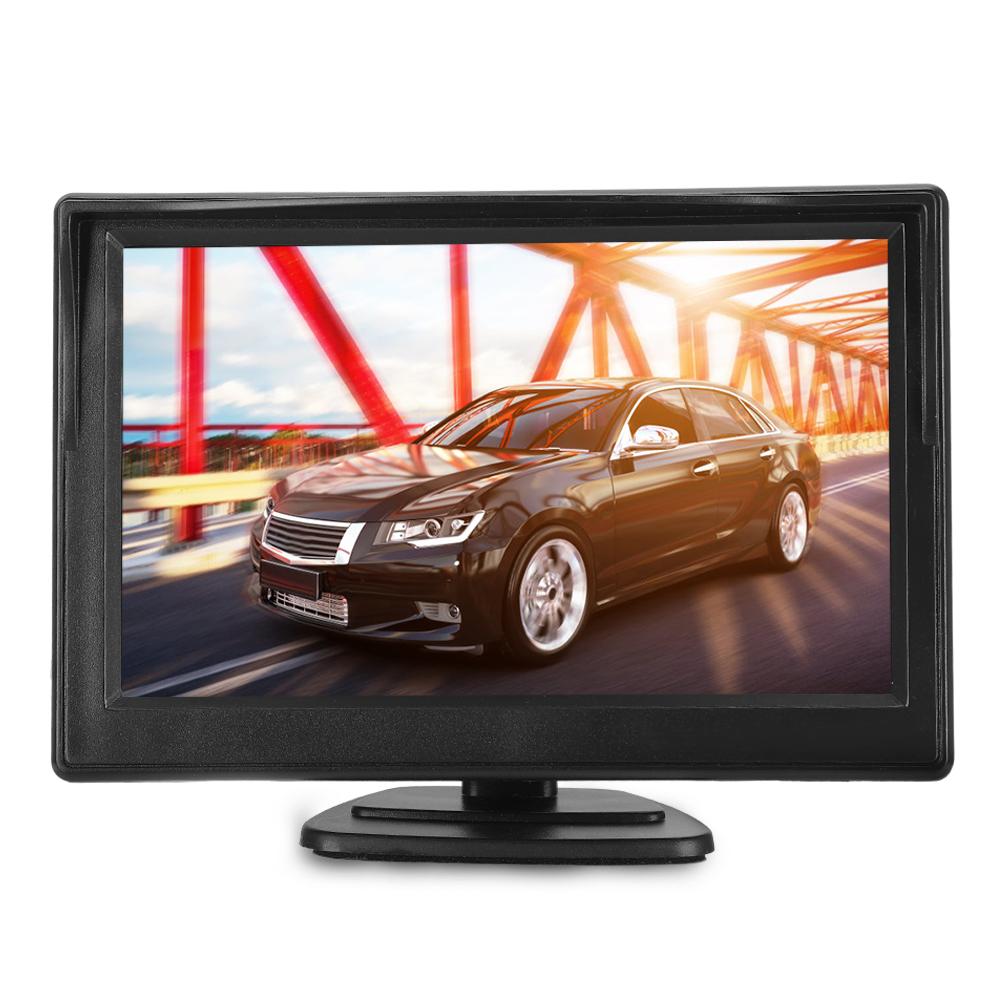 

5-дюймовый TFT-монитор высокого разрешения PALNTSC, дисплей заднего вида для парковки, система безопасности транспортного средства