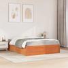 Lit avec matelas - Maison Exclusive - 140x200 cm - Bois massif de pin - Design intemporel