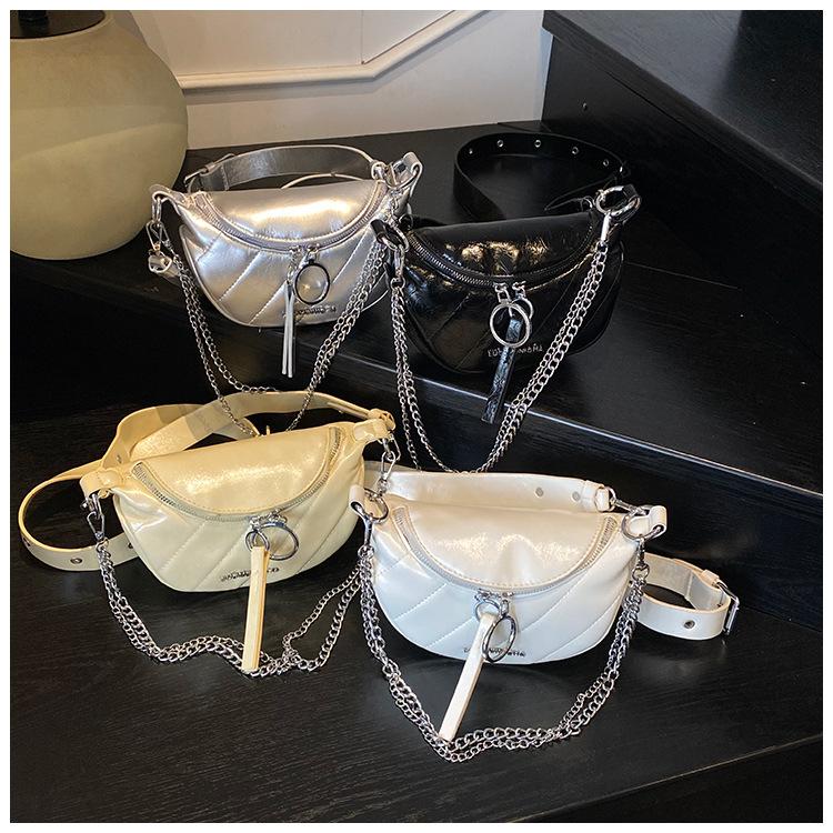 This Year's Popular Bags Are High-end 2025 New Fashion Fanny Packs, Versatile Ins Summer Messenger Bags, Women's Bags, Breast Bags.