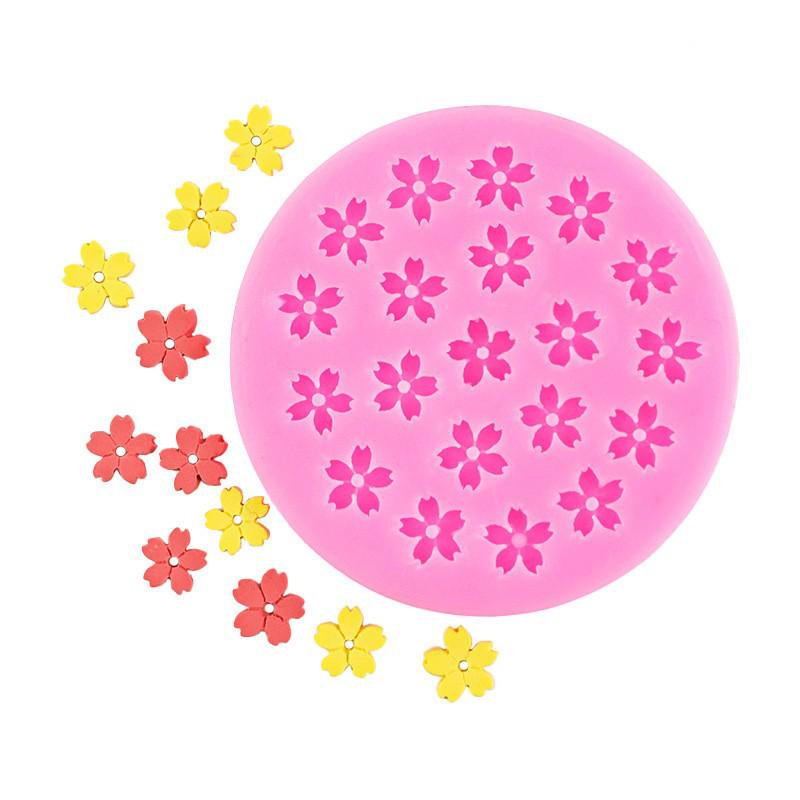 Cherry Blossom Rose Silicone Mold for DIY Cake & Epoxy Decoration