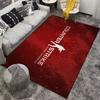 CSGO Game Logo Printed Flannel Carpet, Non-slip, Suitable for Bedroom, Living Room, Children's Room Decoration