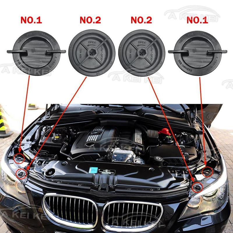 1pcs For BMW 5 Series E60 520 523 525 530 2003-2010 Headlight Rear Dust Sealing Waterproof Cover Headlamp Seal Round Cap