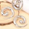Alloy Jewelry Set Earrings And Bracelet Beautiful Swirls Earrings And Bracelet Set Tailored For Fashion Forward Women