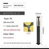 Modern Minimalist Outdoor LED Garden Lamp - Waterproof Landscape Light for Streets, Villas, and Public Areas
