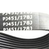 10PCS 7PJ451 Poly-V Belt PJ451 Belts 7 Ribs