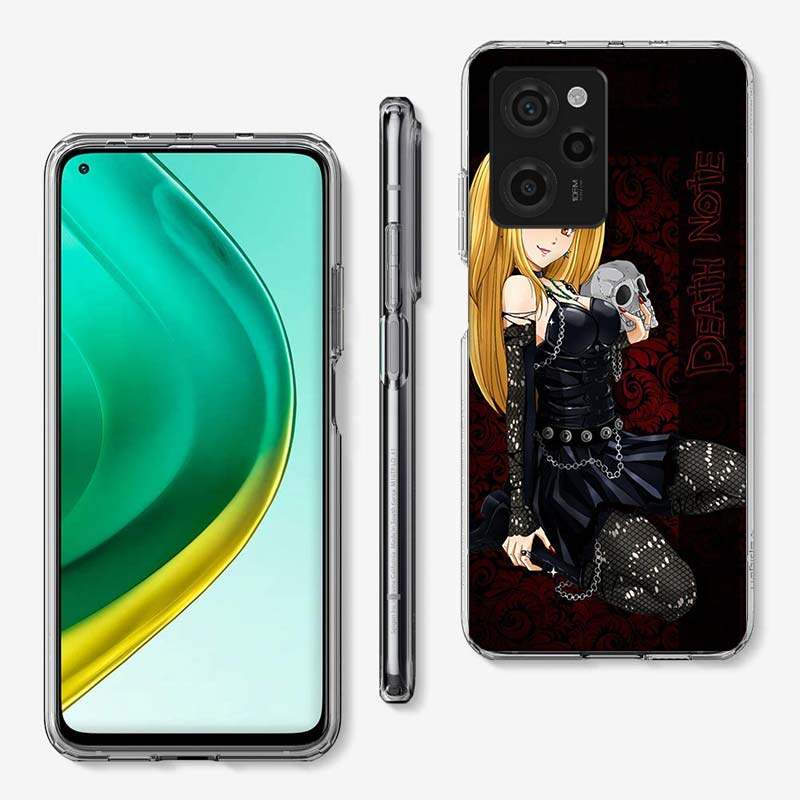 Anime Death note Amane Misa Cover Phone Case For Xiaomi Poco M8 M7 M6 M4 M3 X7 X6 X4 Pro F7 Ultra M5S Mi 14 14T 15 15T 12T 10T P