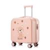Child Luggage Girls Small Leather Suitcase Handbags Password Set Suitcases 2024 New Cute Cabin Trolley Case
