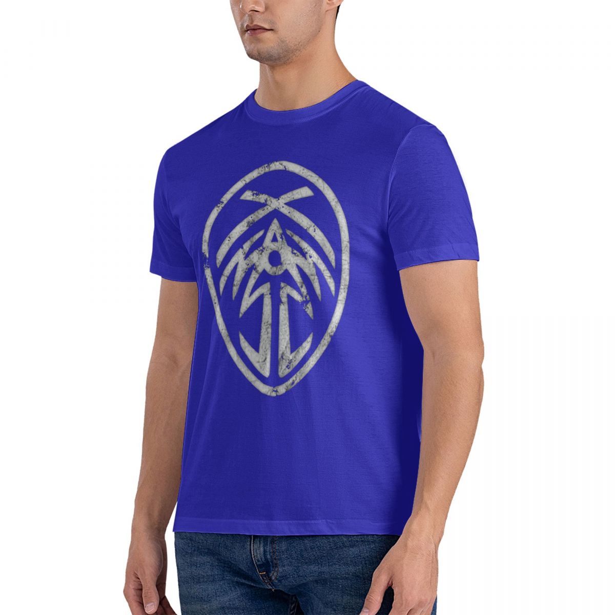 

Мужская футболка Storm Light Archive Bridge Printed Casual Short Sleeve Unisex Gothic Cruise Neck T Shirts Oversize Size S to 5XL Tops L синий