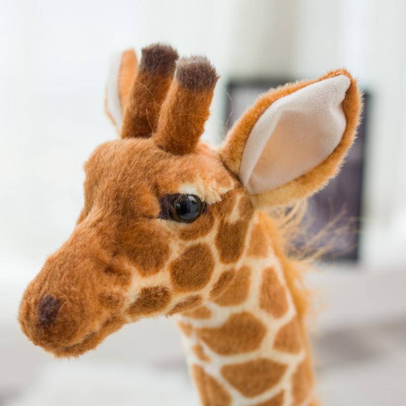 Giant Size Giraffe Plush Toys Cute Stuffed Animal Soft Giraffe Doll Birthday Gift Kids Toy