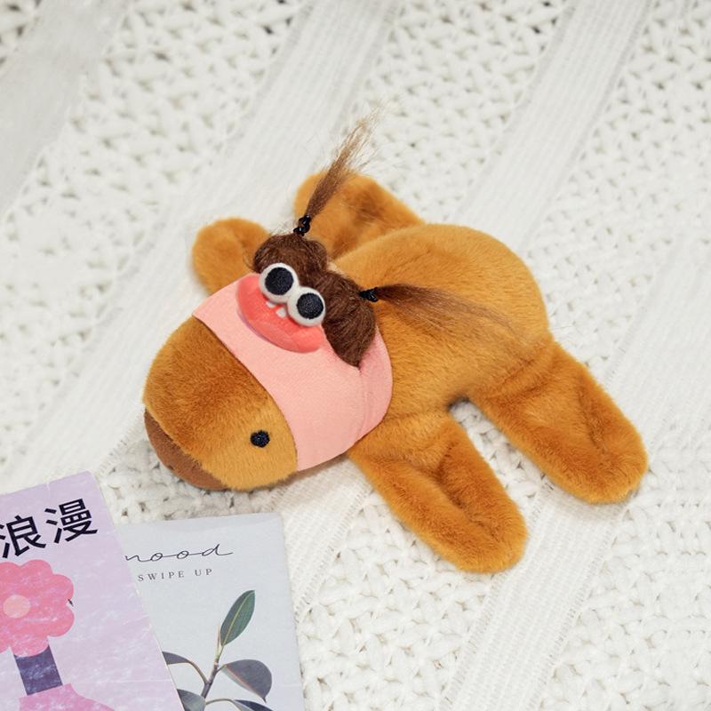 Cute Giant Panda Doll Snap Ring Bracelet Toy Plush Doll Hug Wrist Chengdu Base Souvenir