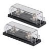 2PCS 200A 48V Fuse Holders with 4PCS Terminals 4 PCS Heat Shrinkable Tubes for Car Audio Truck RV Boat