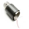 Luminous Led Exhaust Muffler With Led Colorful Lights Easy Installation Carbon Fiber Car Tail Pipe Light Muffler Exhaust Systems
