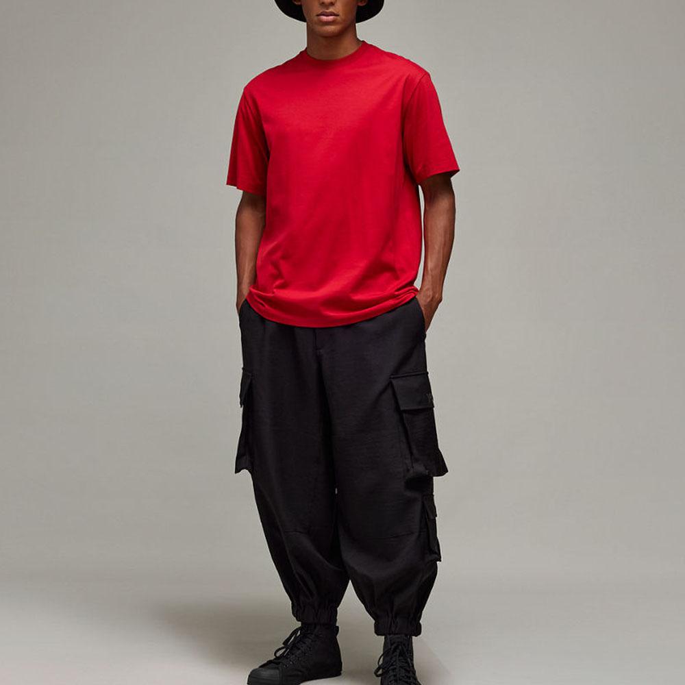 Adidas X Y-3 U GFX S/S Tee Red Unisex Streetwear JN3751