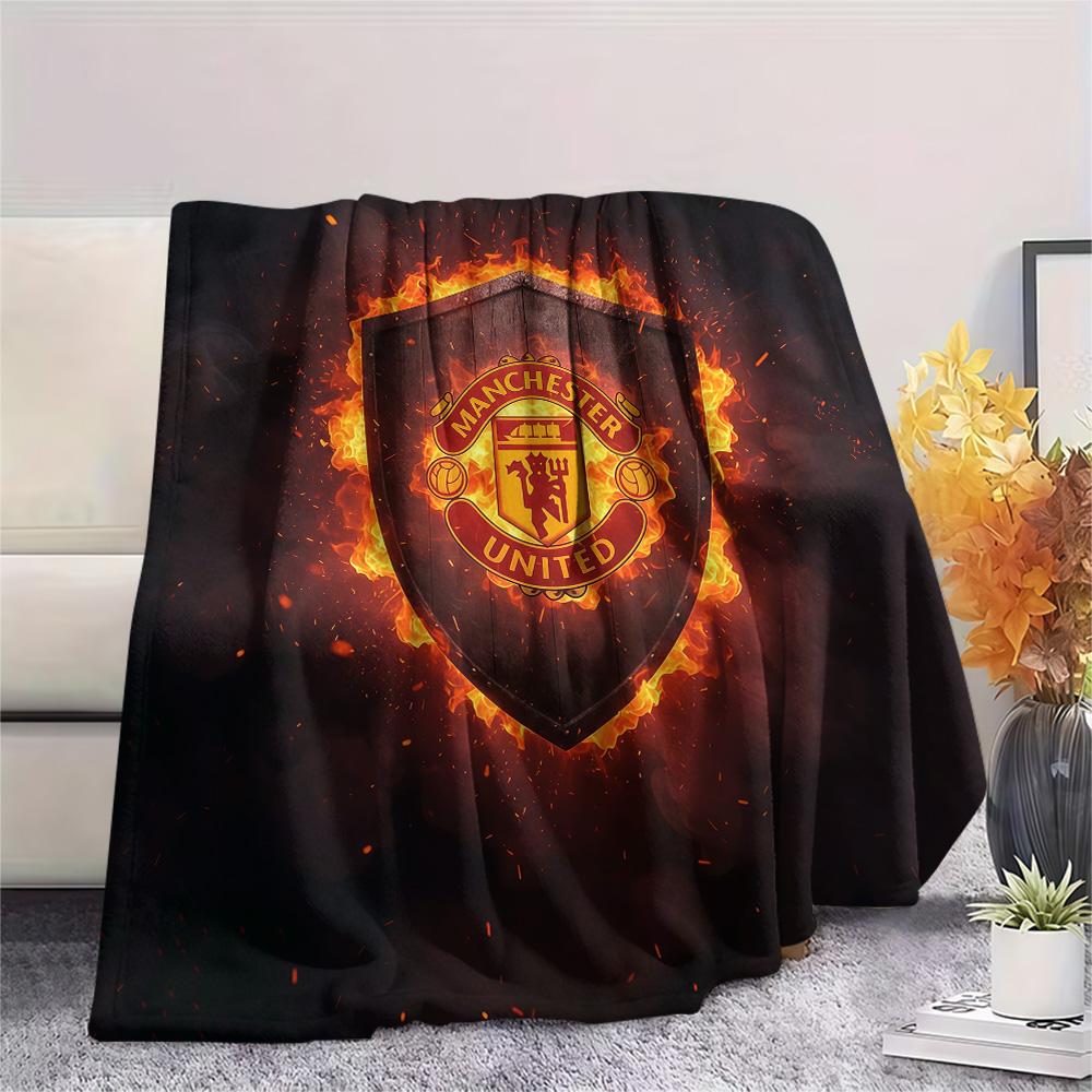 Man United3 Flannel Blanket, High Quality Comfortable for All Seasons, Home Decor, Warmth and Comfort