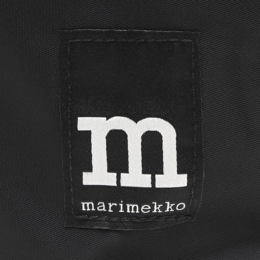 Marimekko Carryall Shoulder Floral 091923 009 Bag, Print, Black, Women's, [Item]