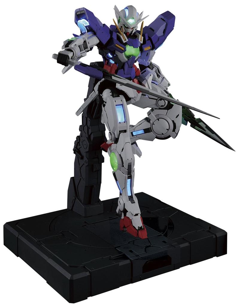 PG Mobile Suit Gundam 00 Gundam Exia Scale Plastic Model (LIGHTING MODEL) 1/60 Pre-colored