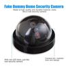 Red LED Sensor Light Up Fake Dummy Dome Surveillance Monitor Security Camera